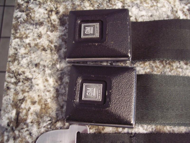 1964, 65, 66 Chevrolet Corvette ORIGINAL Black Seat Belts SET RCF-65 model# 1298, US $195.00, image 4