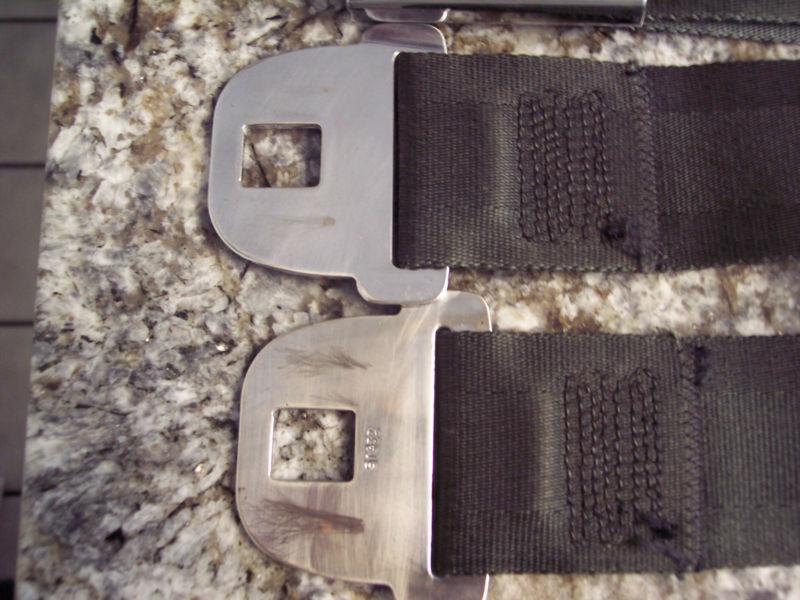 1964, 65, 66 Chevrolet Corvette ORIGINAL Black Seat Belts SET RCF-65 model# 1298, US $195.00, image 5