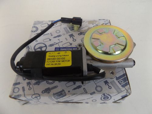 Genuine ssangyong musso sports 2.9l td front &amp; rear power window motor assy- rh