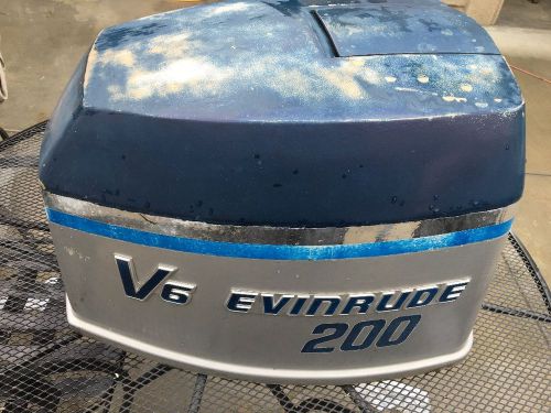 Evinrude / johnson 200 outboard engine cover hood top cowl cowling