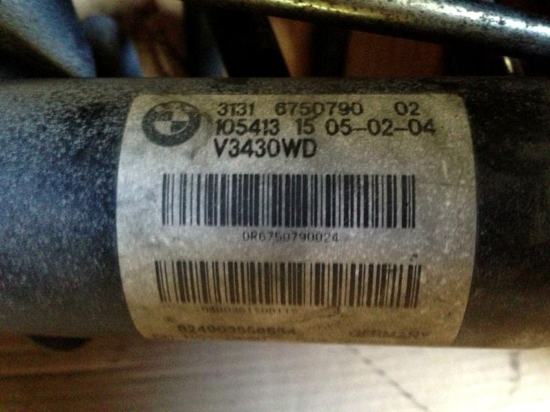 BMW CONVERTIBLE E46 SET SHOCKS STRUTS SPRING COMPLETE FRONT REAR SUSPENSION OEM, US $300.00, image 3