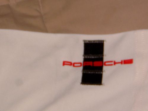 Porsche design driver&#039;s selection nos cream polo golf shirt usa:m, euro:l