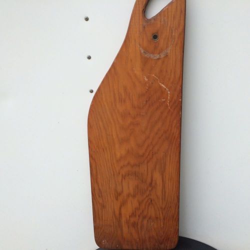 Sailboat rudder.  wooden, good condition!