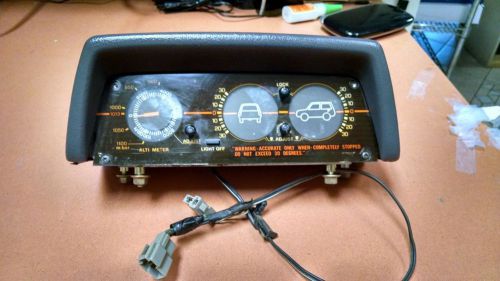 Toyota clinometer inclinometer tilt gauge altimeter, 4 runner