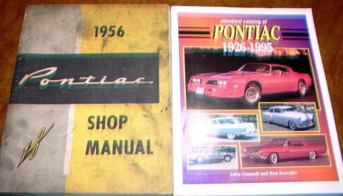 1956 56 pontiac shop manual star chief 870 860 safari catalina chieftain &amp; bonus