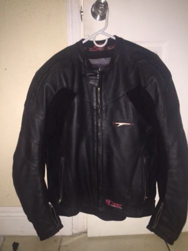 Teknic jacket leather black