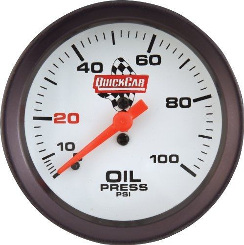 Quickcar racing products 611-7003 extreme series 2-5/8&#034; diameter oil pressure