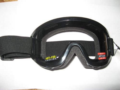 Windproof anti-uv off-road motocross motorcycle atv riding goggles/eyeware black