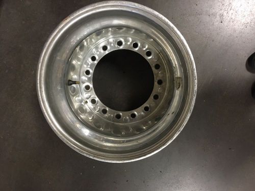 Used weld wheel 14" 6 off wide 5 late model | 6" offset coined center