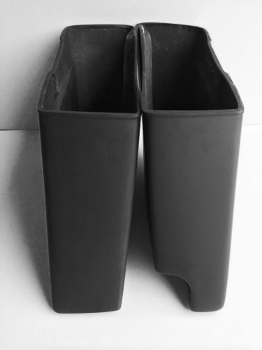 New harley davidson street road glide 4&#034; stretched saddlebags single cutout
