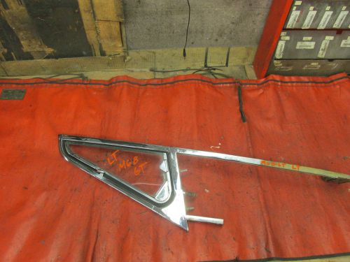 Mgb gt, original left chrome vent wndow assembly, clear xxx glass, !!