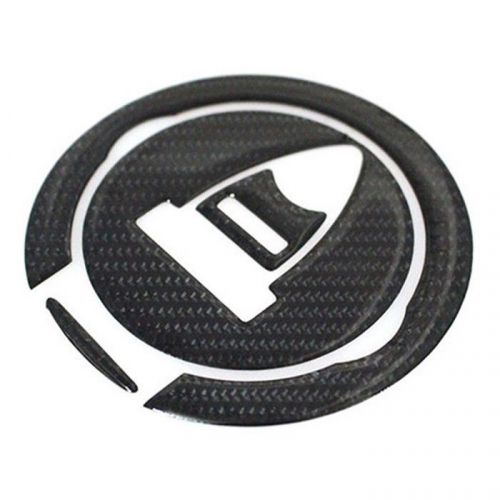 3d carbon fiber gas cap tank cover pad sticker for ducati monster1100 10-13