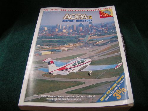 Genuine aopa&#039;s airport directory - 2000 edition - turbine pilot edition guide
