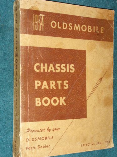 1940-1954 oldsmobile chassis parts catalog 1951 1950 49