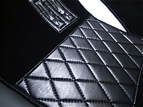 Black vel. carpet set for alfa romeo bertone giulia gt gtv- standing pedals