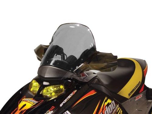Powermadd cobra windshield 14.5" fairing mount tint/black 10304012