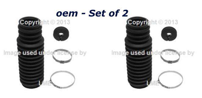 Bmw oem steering rack boot kit set/2 e46 325xi 330xi 2001-2005 wagon bellow new