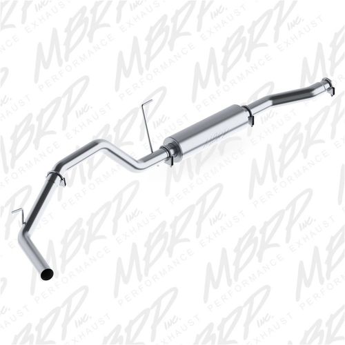 Mbrp exhaust s5400p performance series; cat back fits 04-06 titan