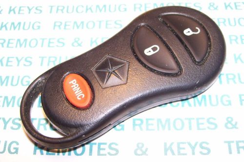 Voyager / town &amp; country / ram / durango / dakota remote 04686481 ac free ship