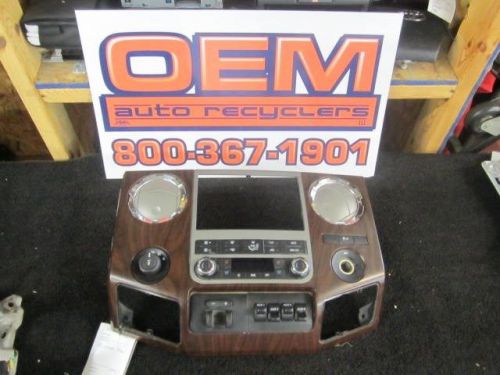 2008-2010 ford f350 lariat centre dash bezel with climate control