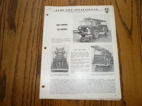 1960 jeep howe fire apparatus pages for jeep vehicles &amp; equipment price list