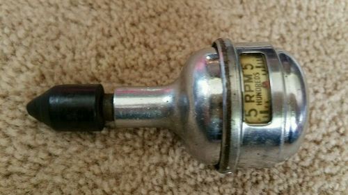 Vintage ac delco rpm hand tachometer meter gauge