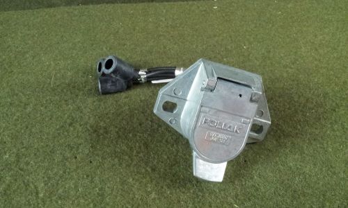 Pollak sae j560 7 pin trailer pigtail  nos