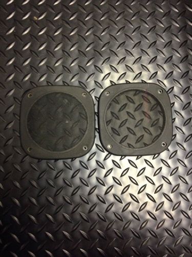 Bmw e30 black rear speaker covers 84-91 325i 318i 325e