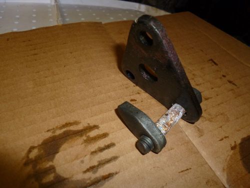 Kawasaki kz 750b twin front motor mount with oem bolt and special nut