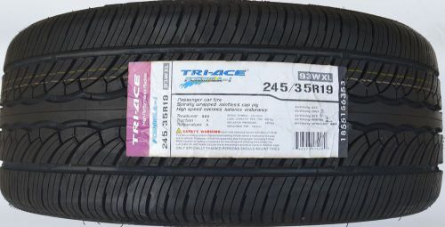 (4) *new* 245/35r19 tri-ace ultra high performance formula 1 tire 245 35 r19