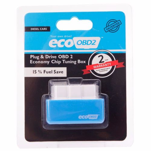 New eco obd2 economy chip tuning box for diesel cars blue 15% fuel save