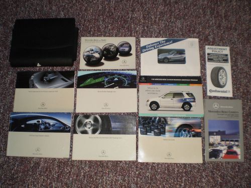 2004 mercedes clk coupe 320 500 55 amg car owners manual books guide case all