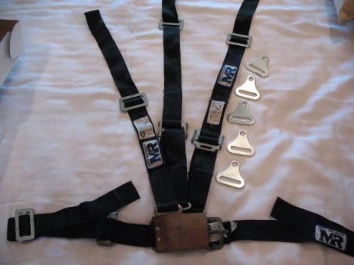 Out dated seat belts &amp; harnesses for junior dragster racing car by m &amp; r safety