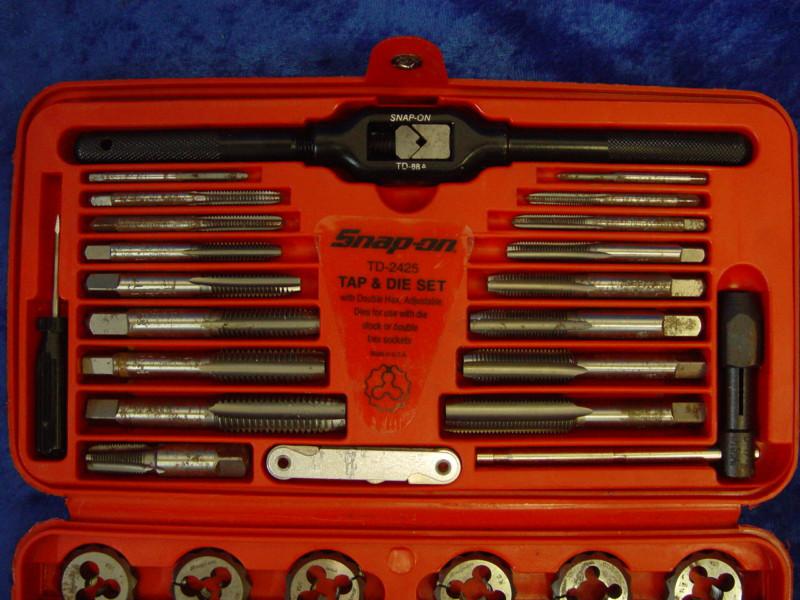 Purchase SnapOn TD2425 41 Piece US Tap & Die Set (1/4"1/2" NF/NFC, 4