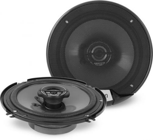4) clarion srg1623r 40w rms 6.5&#034; srg 2-way coaxial car stereo speakers (2 pairs)