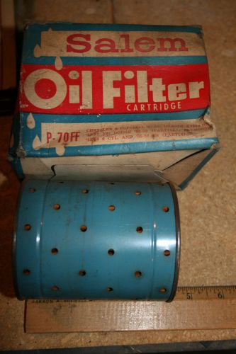 Salem p70ff oil filter; chrysler/imperial &#039;57-58, desoto &#039;52-57, dodge &#039;53-59 &amp;