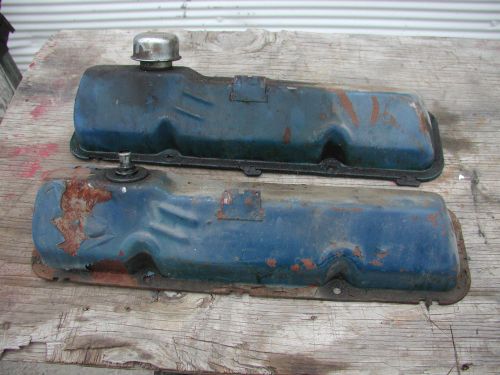 Oem valve covers, 4 barrel 1966 1967 ford fe 390 428 352 mustang fairlane xl 500