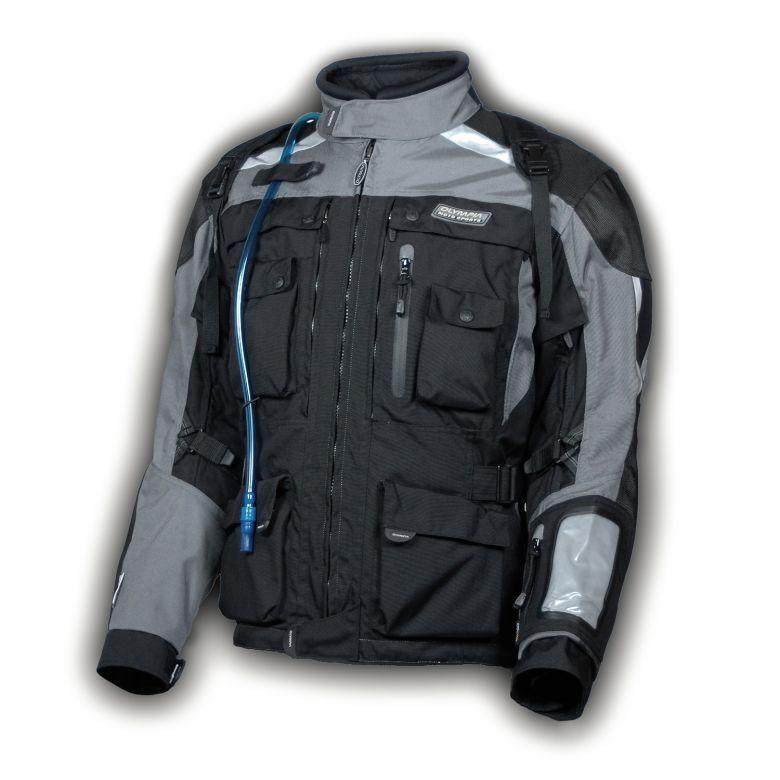 New olympia black/pewter x-moto jacket, size xx-large, part #mj151b-2xl