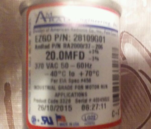 Ezgo capacitor 20 mfd/330 vac powerwise