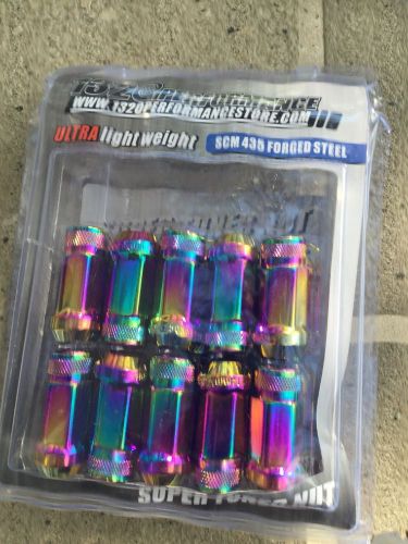 Land rover range rover neo chrome forged steel lug nuts