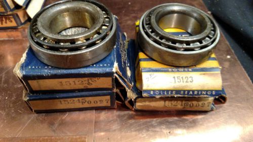 Nors pair front inner wheel bearing for 1951-1955 chrysler desoto dodge packard