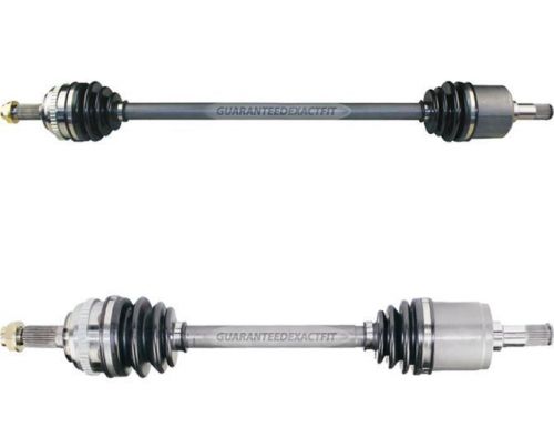 Pair new front right &amp; left cv drive axle shaft assembly for honda civic