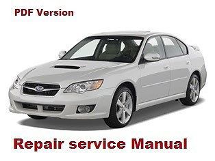 Subaru legacy 2004- 2009 official factory service repair manual pdf fast send