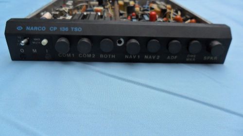 Narco cp 136 audio panel. used.