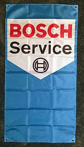 Bosch flag banner ~ volkswagen bmw audi ferrari mercedes-benz porsche 356 split