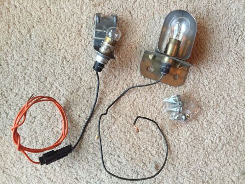 Vintage original automobiles under hood mounting set parts