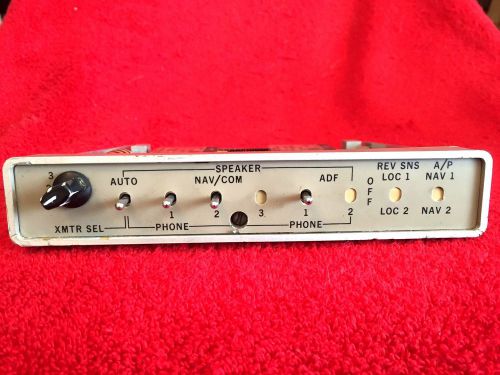 Cessna audio panel p/n 1270493-1-12 tan