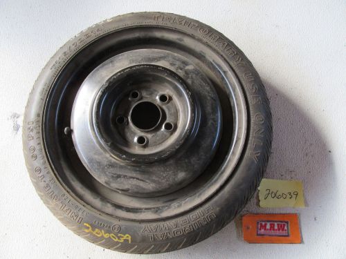 Calais cavlier celebrity ciera skyhawk skylark spare wheel tire rim donut 14x4