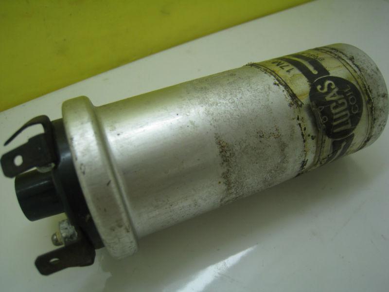Nos lucas 6v ignition coil 17m6#45222 -ajs,ariel,bsa,norton,triumph,sunbeam,bmw,