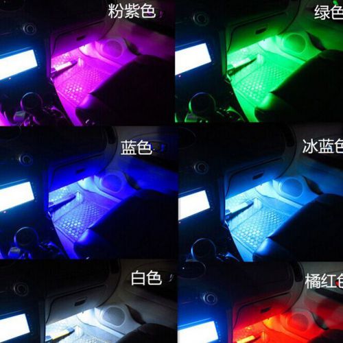 1pcs 4in1 5050 12 rgb led strip light atmosphere neon lamp w/ remote control